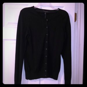 Banana Republic Black Cardigan Button Down Sweater